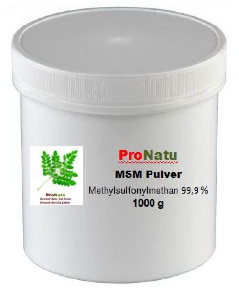 ProNatu MSM Poudre, 99,9%